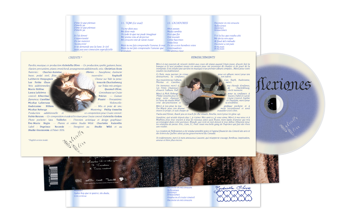 Gabriella Olivo - Reflexiones - CD